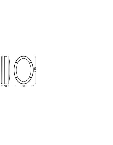 KINKIET ZEWNĘTRZNY ENDURA CLASSIC IP65 ORBI E27 WALL DARK GRAY