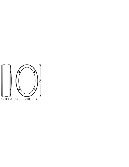 KINKIET ZEWNĘTRZNY ENDURA CLASSIC IP65 ORBI E27 WALL DARK GRAY