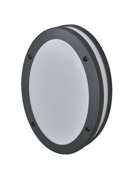 KINKIET ZEWNĘTRZNY ENDURA CLASSIC IP65 ORBI E27 WALL DARK GRAY