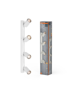 OPRAWA SUFITOWA LED SPOT OCTAGON DIM 4X3.4W 2700K ciepła biała GU10 WT 