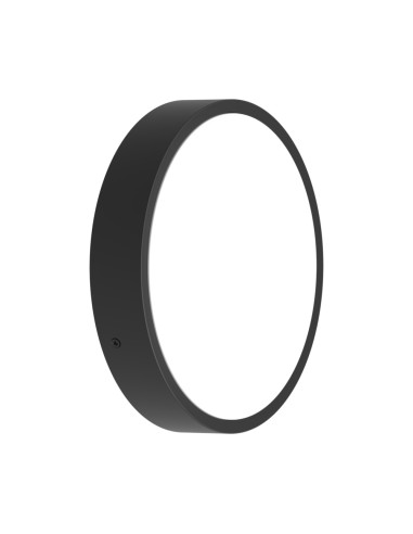 SURFACE BULKHEAD ROUND 250 P 9,5W/8W/6,5W/5,5W 3000K/4000K 128LM/W CPS BK IP65 