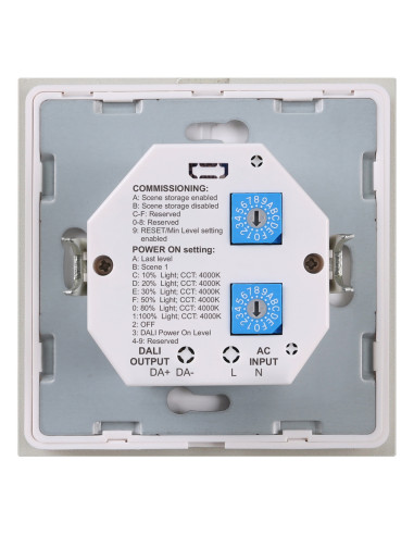 STEROWNIK DOTYKOWY MCU TOUCH DALI-2 STEROWNI  DO 25 LAMP   