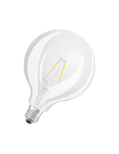 ŻARÓWKA LED STAR RF CL G125 25 2.5W 2700K ciepła biała FIL E27 250LM 