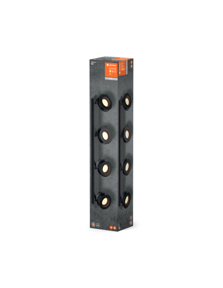 OPRAWA SUFITOWA LED DECOR SPOT VENUS 695 4X5.2W 3000K ciepła biała BK 