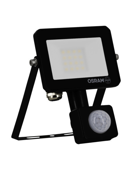 NAŚWIETLACZ FLOOD LED LUX SENSOR 10W 6500K 900LM BK IP65 3Y 