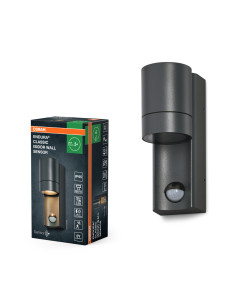 KINKIET ZEWNĘTRZNY Endura Classic IP65 ISIDOR GU10 WALL Sensor Dark Gray