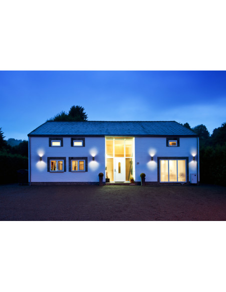 KINKIET ZEWNĘTRZNY ENDURA CLASSIC IP65 ITYS GU10 WALL DARK GRAY