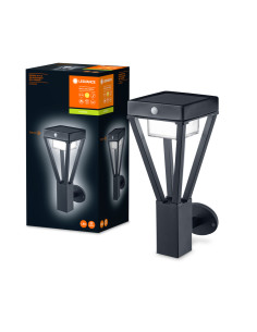 KINKIET ZEWNĘTRZNY SOLAR ENDURA STYLE BOUQUET WALL SENSOR 6W 550LM BLACK 