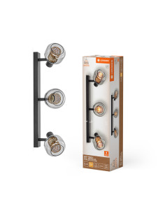 OPRAWA SUFITOWA LED DECOR SPOT FIREFLY DIM 3X2.8W 2700K ciepła biała E14 BK 