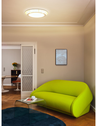 PLAFON LED ORBIS SPIRAL LAYER CL 500 38W 3000K ciepła biała WT 