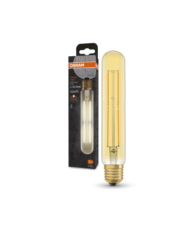ŻARÓWKA LED 1906 VINTAGE LED TUBE GOLD 35 4W/820 400LM FIL E27 