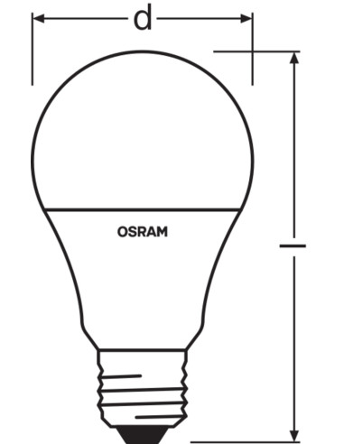ŻARÓWKA LED 2-PAK LED STAR+ CLA60 RGBW FR 9,4W 2700K ciepła biała E27 FS2 