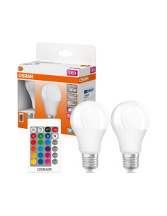 ŻARÓWKA LED 2-PAK LED STAR+ CLA60 RGBW FR 9,4W 2700K ciepła biała E27 FS2 