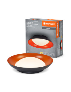 PLAFON LED ORBIS PLATE 310MM 19W 3000K ciepła biała CLICK DIM BLACK AND ORANGE 