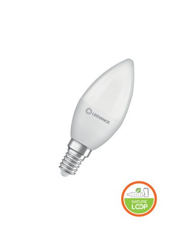 ŻARÓWKA LED P CLB40 4,9W 2700K ciepła biała E14 FR 470LM PLASTIC 