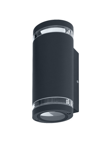 KINKIET ZEWNĘTRZNY ENDURA BEAM GAP WALL UPDOWN GU10 IP44 ALU GY