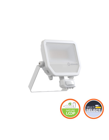 NAŚWIETLACZ FLOOD LED SENSOR 50 P 41W/27W 5500LM/3670LM PS 3000K SY100 WT IP65 GEN4 