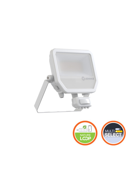 NAŚWIETLACZ FLOOD LED SENSOR 50 P 41W/27W 5500LM/3670LM PS 3000K SY100 WT IP65 GEN4 