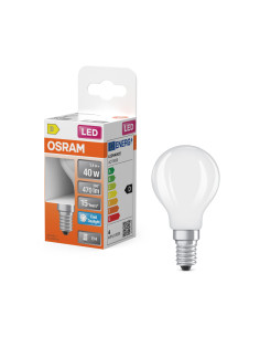 ŻARÓWKA LED STAR RF CLP40 3,4W 6500K zimna biała E14 GL FR 470LM  
