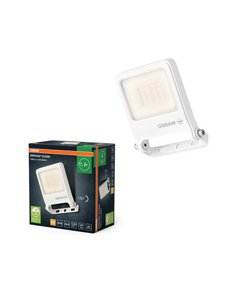NAŚWIETLACZ ENDURA FLOOD 10W 3000K ciepła biała 1050LM PCR WT 

