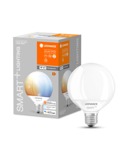 ŻARÓWKA LED SMART+ WIFI G95 100 14W TW E27 
