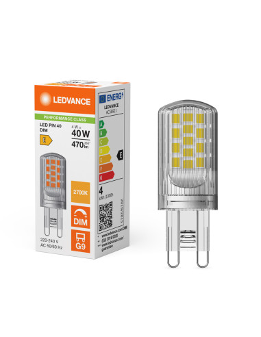 ŻARÓWKA LED P SPECIAL LED PIN40 CL DIM 4W 2700K ciepła biała G9 230V 470LM 