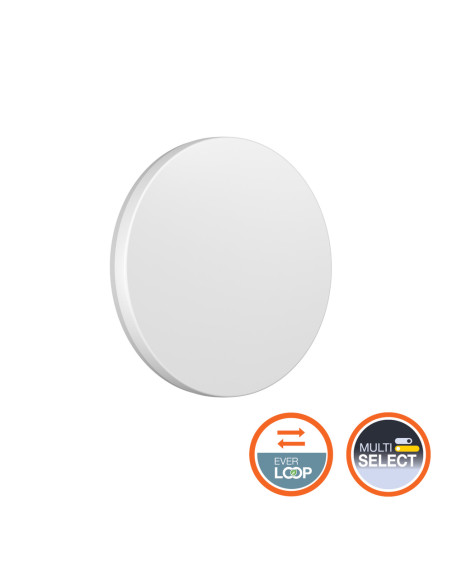 PLAFON LED SURFACE FLAT ROUND 330 P 19W CPS 