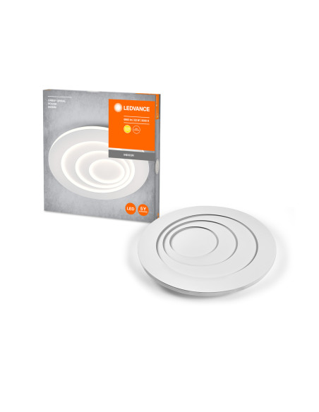 PLAFON LED ORBIS SPIRAL ROUND 685 63W 3000K ciepła biała WT 