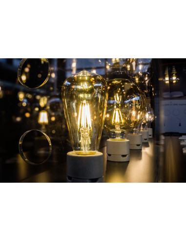 ŻARÓWKA LED 1906 VINTAGE LED EDISON GOLD55 DIM 6,5W 2400K E27 725LM 