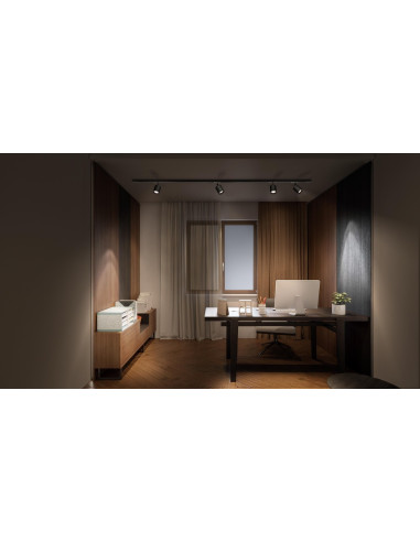 OPRAWA SZYNOWA SMART WIFI TRACKLIGHT SPOT OSAKA 8W TW 3000K..6500K BK 