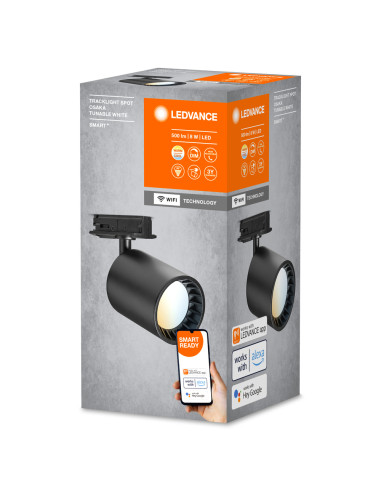 OPRAWA SZYNOWA SMART WIFI TRACKLIGHT SPOT OSAKA 8W TW 3000K..6500K BK 
