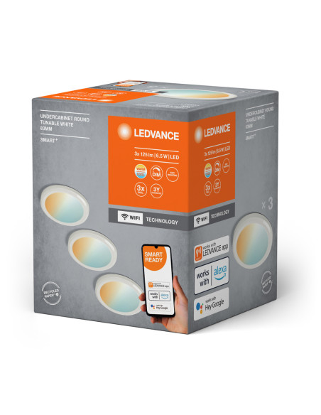 OPRAWA PODSZAFKOWA SMART WIFI UNDERCABINET ROUND 83MM TW 