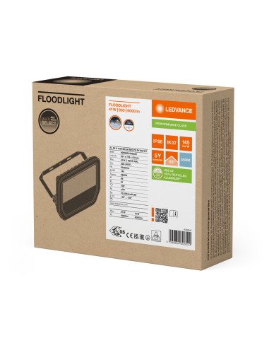 NAŚWIETLACZ FLOOD LED 50 P 41W/27W 6000LM/4000LM PS 6500K SY100 WT IP66 GEN4 