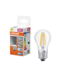 ŻARÓWKA LED STAR RF CLP40 3,4W 4000K neutralna biała  E27 FIL 470LM 