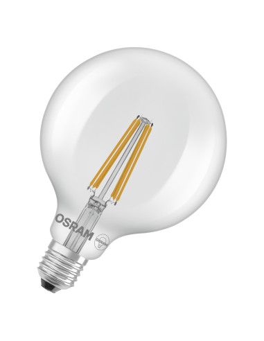 ŻARÓWKA LED ENERGY CLASS G125 100 7,2W 4000K neutralna biała E27 1521LM FIL EE  KLASA A 