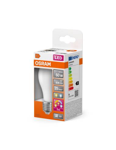 ŻARÓWKA LED SUPERSTAR CLA60 3CLICK ACTIVE&RELAX&SLEEP 8,8W/827&840 FR 806LM E27 