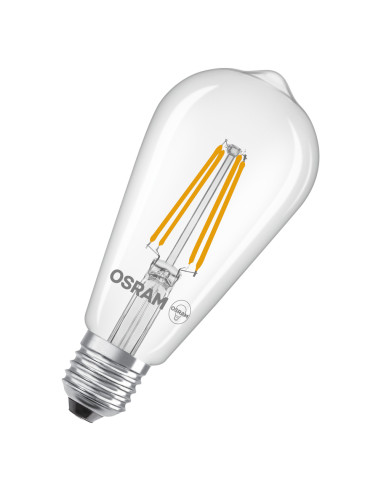 ŻARÓWKA LED ENERGY CLASS EDISON 75 5W 4000K neutralna biała E27 1055LM FIL EE  KLASA A 
