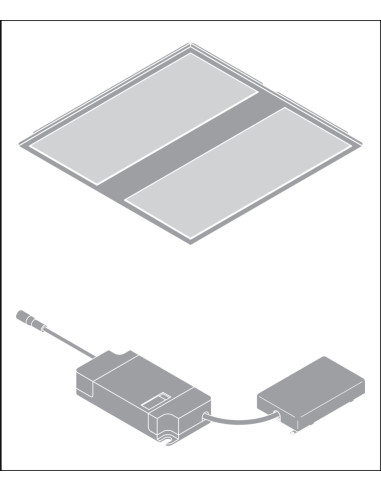 PANEL PROTECT DALIVR 600 P 36W 3000K ciepła biała 5040LM IP54 PS 
