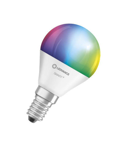 ŻARÓWKA LED SMART+ WIFI P40 RGBW 4,9W FR E14 