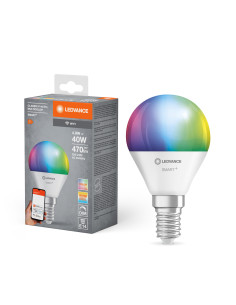 ŻARÓWKA LED SMART+ WIFI P40 RGBW 4,9W FR E14 