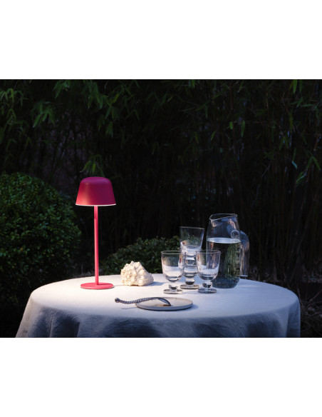 LAMPKA STOŁOWA ZEWNĘTRZNA ENDURA STYLE TABLE CCT USB 2.5W IP54 MAGENTA 