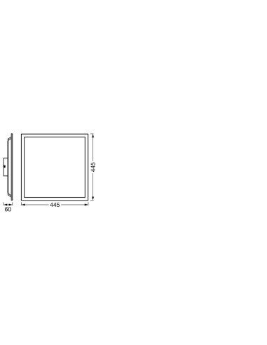 OPRAWA SMART WIFI PLANON MAGIC 450X450 24W 1900LM RGB TW PANEL 