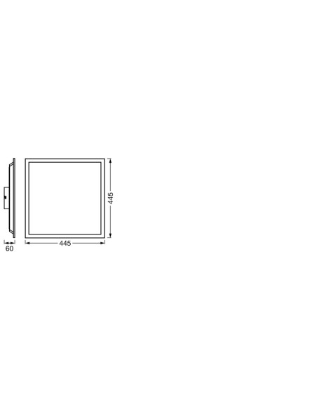 OPRAWA SMART WIFI PLANON MAGIC 450X450 24W 1900LM RGB TW PANEL 