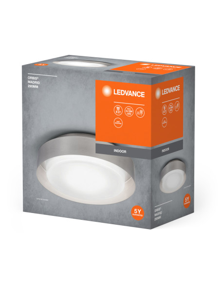 PLAFON LED ORBIS MADRID 290 2XE27 NK 