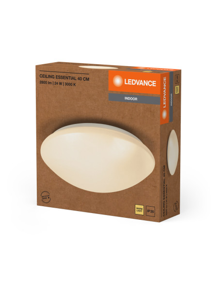 PLAFON LED CEILING  ESSENTIAL 400 24W 3000K ciepła biała 