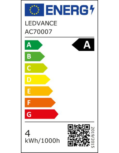 ŻARÓWKA LED ENERGY CLASS CLB60 3,8W 2700K ciepła biała E14 806LM FIL EE  KLASA A 