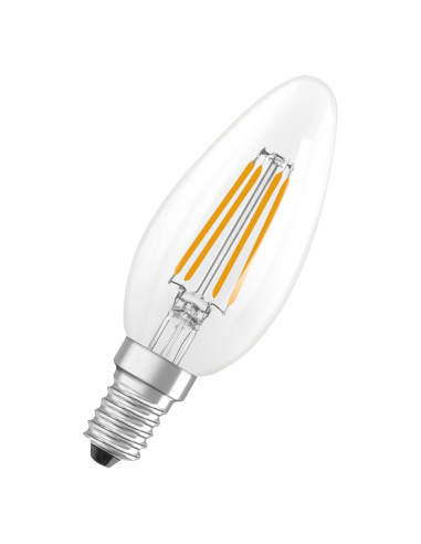 ŻARÓWKA LED ENERGY CLASS CLB60 3,8W 2700K ciepła biała E14 806LM FIL EE  KLASA A 
