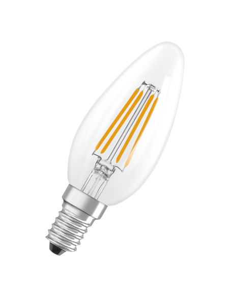 ŻARÓWKA LED ENERGY CLASS CLB60 3,8W 2700K ciepła biała E14 806LM FIL EE  KLASA A 
