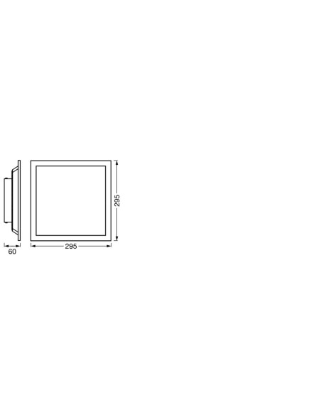 OPRAWA SMART WIFI PLANON MAGIC 300X300 14W 1100LM RGB TW PANEL  