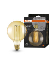 ŻARÓWKA LED 1906 VINTAGE LED GOLD60 GLOB125 DIM 8,8W 2200K 806LM E27 